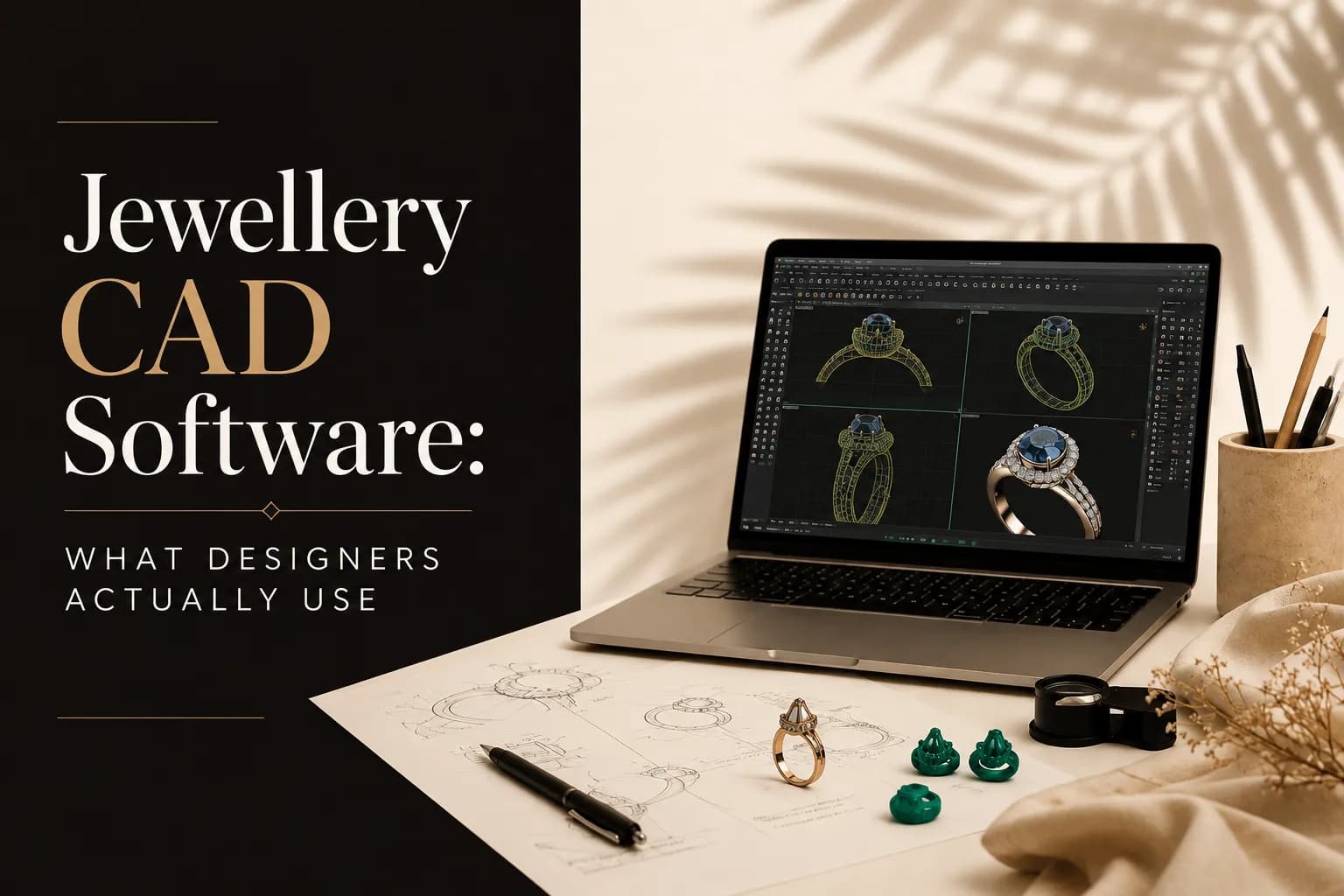 Jewellery CAD Software: What Designers Actually Use