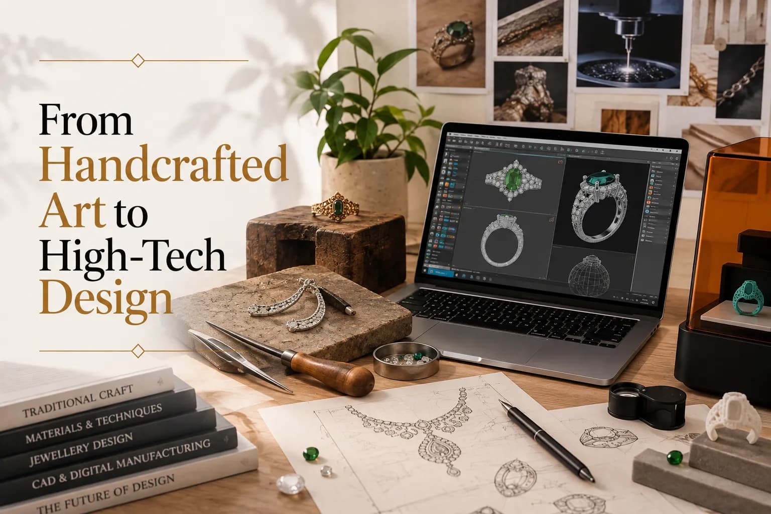 From Handcrafted Art to High-Tech Design