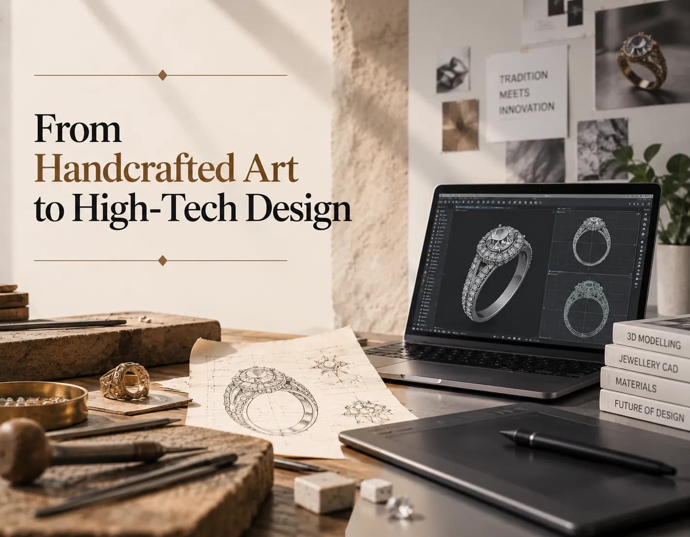 From Handcrafted Art to High-Tech Design