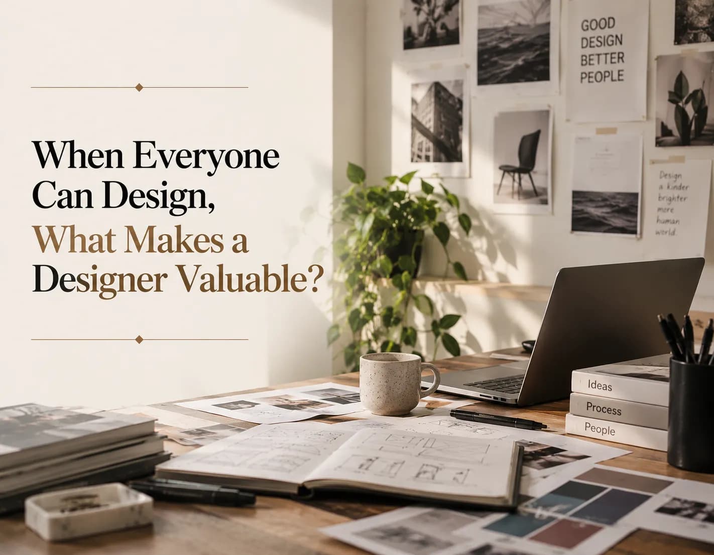 When everyone can design, what makes a designer valuable? by Lucky Tuteja