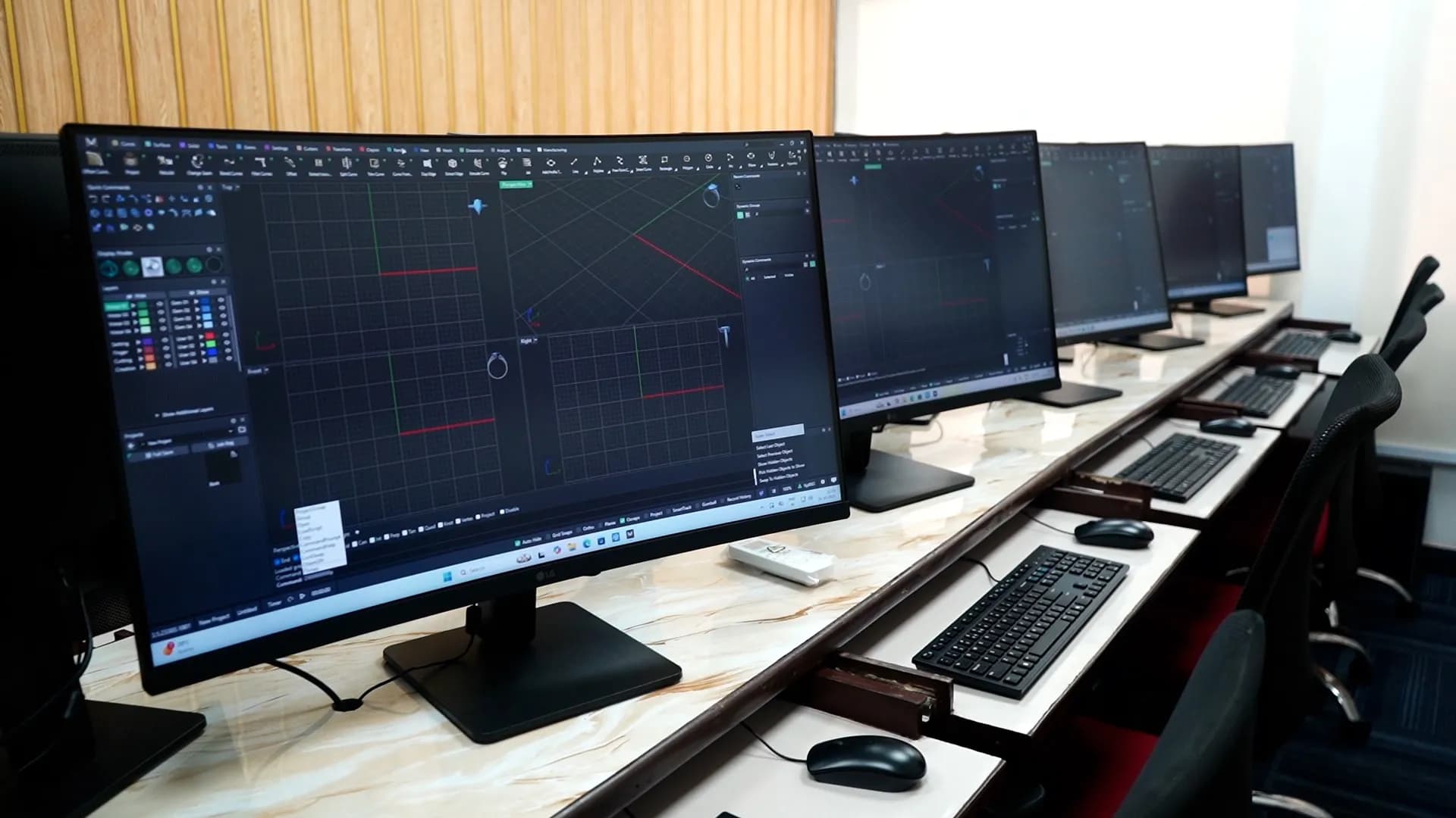 The digital design (CAD) lab